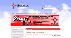 Desktop Screenshot of hsvpca.com.br